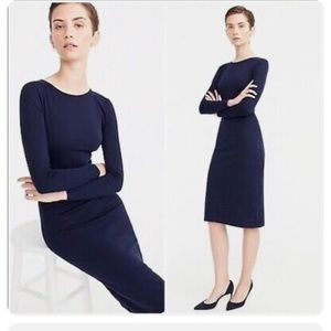 JCrew knit sheath dress